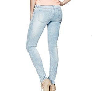 Guess jeans with rips size 27